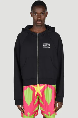 Liberal Youth Ministry Anime Zipped Hooded Sweatshirt - Homme Sweatshirts S