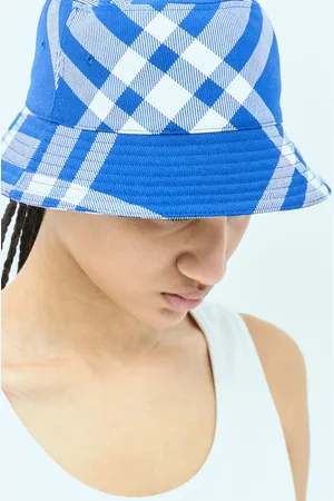 Burberry Check Bucket Hat - Femme Chapeaux S