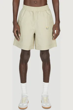 Diomene Embroidered Shorts - Homme Shorts Beige It - 48