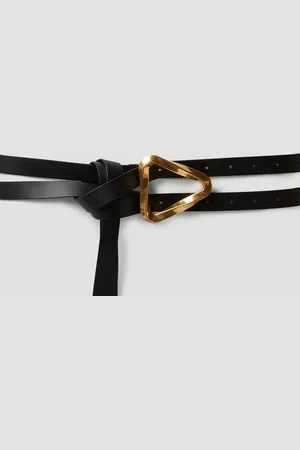 Bottega Veneta Grasp Double Strap Belt - Femme Ceintures M