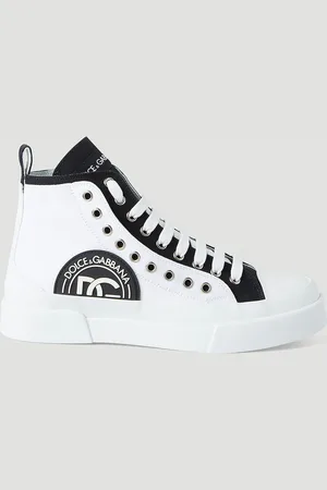 Dolce & Gabbana Portofino High Top Baskets- Femme BasketsBlanc Eu - 36