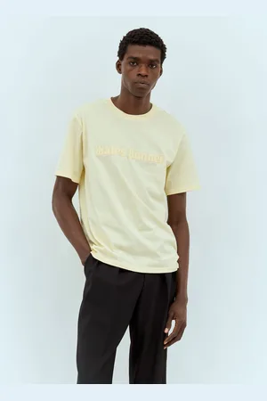 WALES BONNER Logo Embroidery T-shirt - Homme T-shirts M