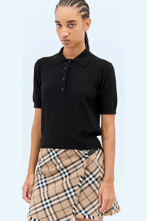 Burberry Knit Polo Chemise- Femme T-shirts M