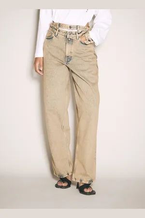 Y / PROJECT Multi-waistband Jeans - Femme Jeans Beige 27