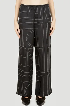 Totême Monogram Pantalon - Femme Pantalons Eu - 40