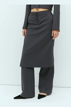 Diesel P-earl Hybrid Skirt-pants - Femme Pantalons Grey It - 38