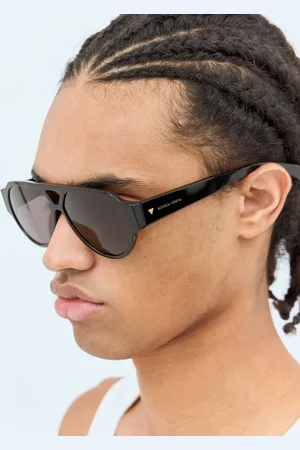 Bottega Veneta Soft Aviator Sunglasses - Lunettes De Soleil One Size