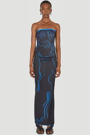 DI PETSA Venus Shell Maxi Dress - Femme Robes L