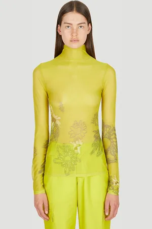 Collina Strada Cardio Nova Top - Femme Hauts Lime Green Xs