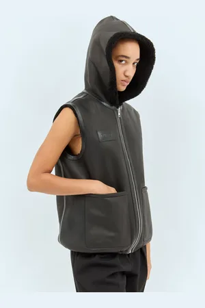 Gucci Reversible Shearling Vest - Femme Blousons It - 40