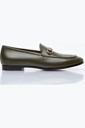 Gucci Jordaan Loafers - Femme Mocassins Green Eu - 36