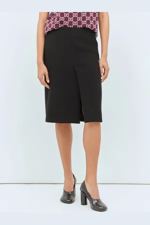 Gucci Light Wool Crepe Skirt - Femme Jupes It - 40