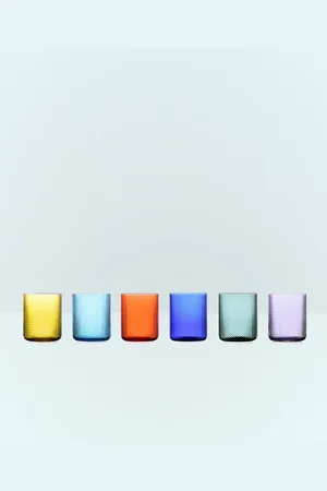 Ichendorf Milano Set Of Six Kokhi Tumblers - Glassware Multicolour One Size