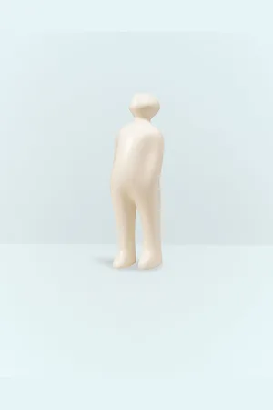 GARDECO The Visitor Small - Decorative Objects Cream One Size