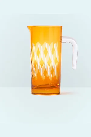 POLSPOTTEN Tubular Pitcher - Kitchen Orange One Size