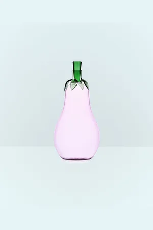 Ichendorf Milano Eggplant Vegetables Bottle - Decorative Objects One Size