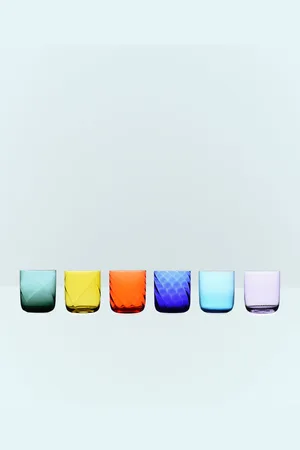 Ichendorf Milano Set Of Six Riga Tumblers - Glassware Multicolour One Size
