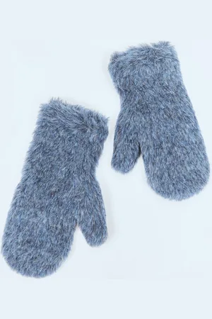 Max Mara Alpaca And Wool Mittens - Femme Gants S - M