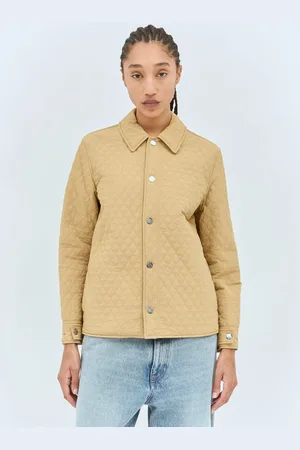 Burberry Reversible Quilted Nylon Jacket - Femme Blousons Beige M