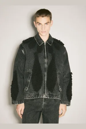 SONG FOR THE MUTE Zip-up Denim Jacket - Homme Blousons It - 46