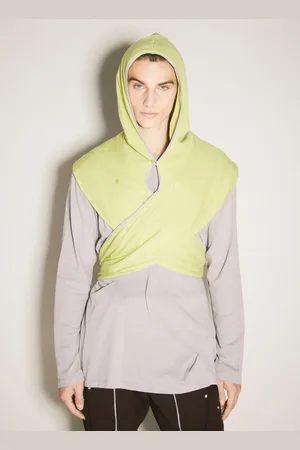 Kiko Kostadinov Ohne Hooded Scarf - Homme Echarpes Yellow One Size