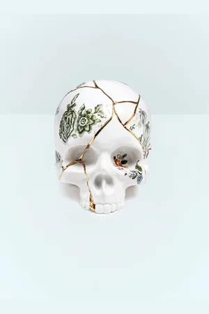 SELETTI Kintsugi Skull - Decorative Objects One Size