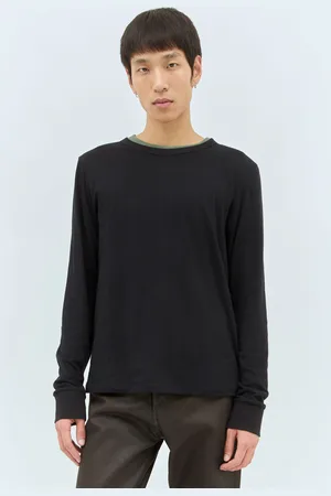 DRIES VAN NOTEN Layered Long-sleeve T-shirt - Homme T-shirts Xl