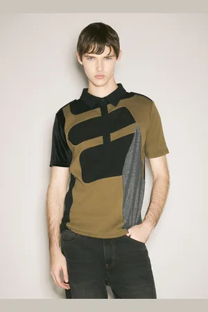 Kennel & Schmenger Patchwork Polo Chemise- Homme Polos Green S