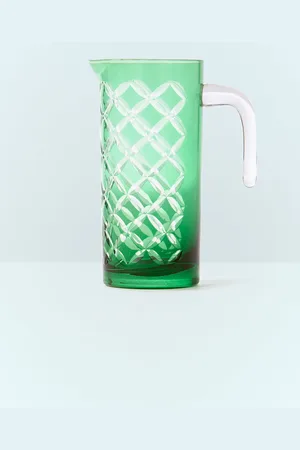 POLSPOTTEN Cuttings Pitcher - Kitchen Dark Green One Size