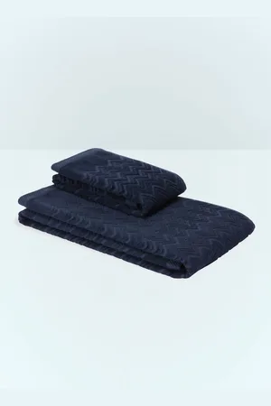 Missoni Set Of Two Chalk Towels - Bathroom One Size