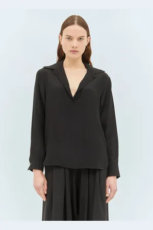 Max Mara Silk Crêpe De Chine Chemise- Femme Chemises It - 38