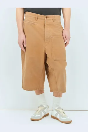 Maison Margiela Canvas Shorts - Homme Shorts Orange Eu - 48