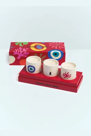 ASSOULINE Mini Candles Travel Set From Home - Candles & Scents One Size