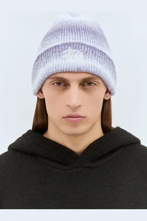 STUSSY Cuff Basic Striped Beanie Hat - Homme Chapeaux One Size