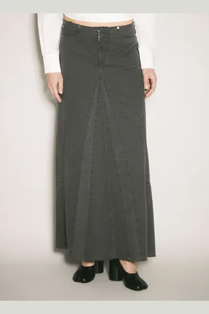 OUR LEGACY Rebel Maxi Skirt - Femme Jupes Grey Fr - 40