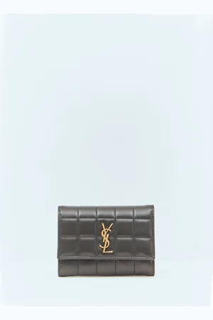 Saint Laurent Cassandre Matelassé Carré Bi-fold Wallet - Femme Portefeuilles & Porte-cartes One Size
