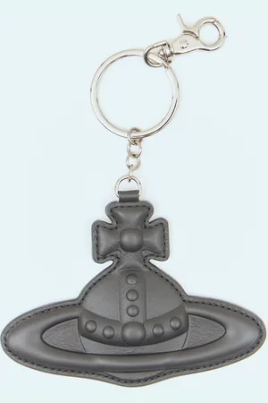 Vivienne Westwood Leather Orb Keyring - Homme Porte-clefs One Size