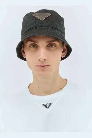 Prada Cotton Bucket Hat - Homme Chapeaux S