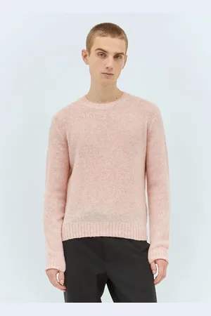 Prada Shetland Wool Crewneck Sweater - Homme Pulls Eu - 48