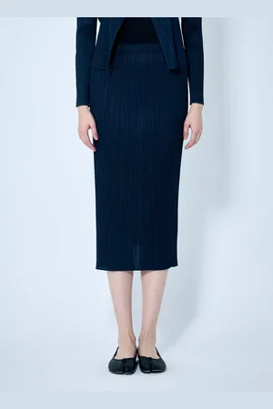 PLEATS PLEASE ISSEY MIYAKE Pleated Pencil Skirt - Femme Jupes 5