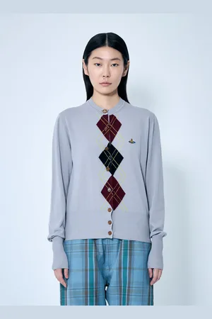 Vivienne Westwood Argyle Cargigan - Femme Pulls Lilac Xs