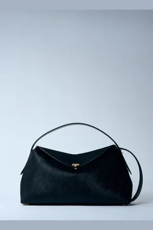 Totême T-lock Pony Hair Top-handle Sac - Femme Sacs À Épaule One Size