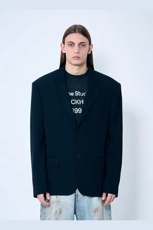 Acne Studios Relaxed-fit Suit Blazer - Homme Blazers Navy Eu - 46
