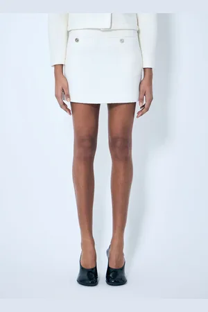 Gucci Wool-blend Boucle Mini Skirt - Femme Jupes It - 40
