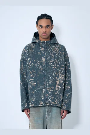 Diesel J-lint Hooded Jacket - Homme Blousons Grey Eu - 48
