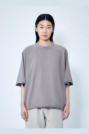 Entire Studios Boxy T-shirt - Femme T-shirts Grey Xs