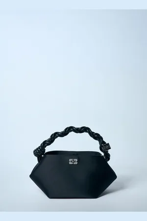 Ganni Satin Mini Bou Sac à main- Femme Pochettes One Size