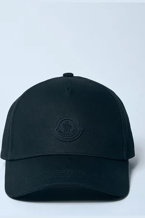 Moncler Logo Patch Baseball Cap - Homme Chapeaux One Size