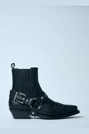 Ganni Low-cut Western Chelsea Bottes- Femme Bottines Et Bottes Eu - 36