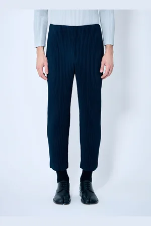 Issey Miyake Straight Pleated Pantalon - Homme Pantalons 1